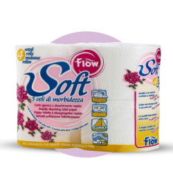 FLOW-SOFT - CARTA IG. 3 VELI DA 600 GR. (CONF. 4 ROTOLI)