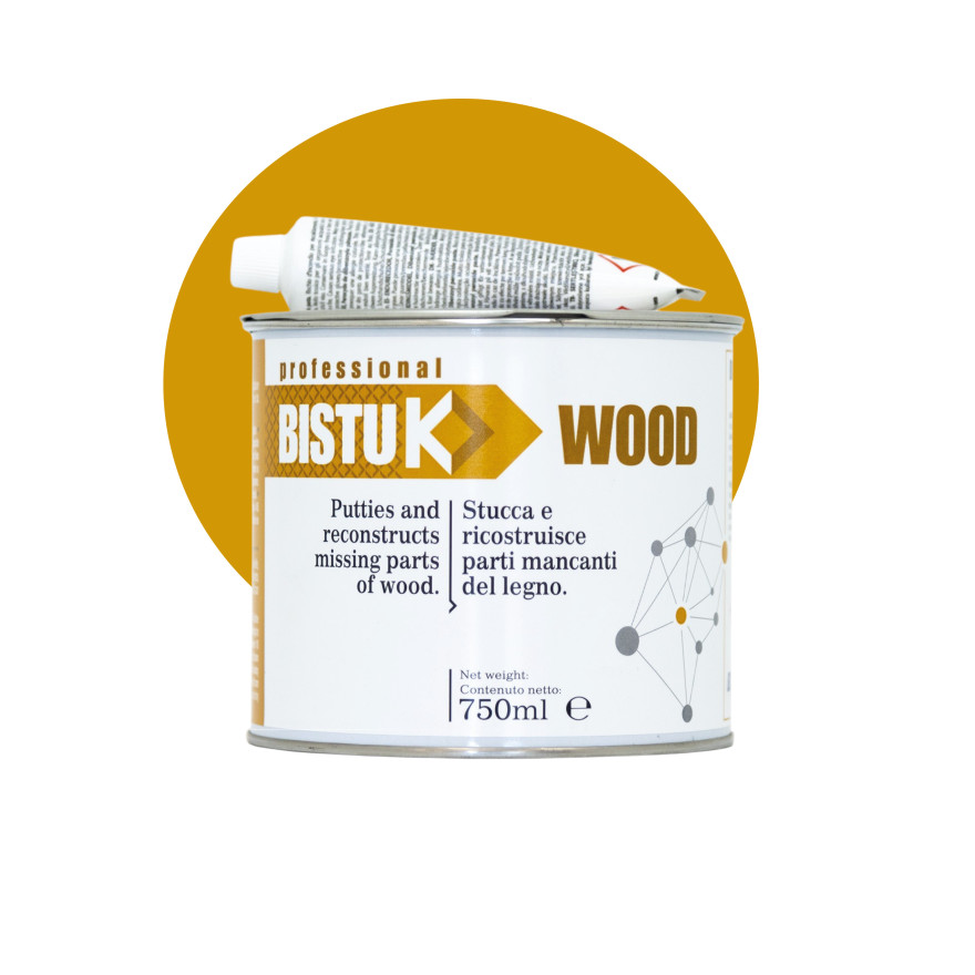 STUCCO BICOMPONENTE LEGNO BIANCO CONF DA 750ML