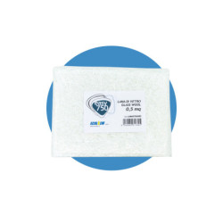 LANA DI VETRO DA 0,5 MQ CON ETICHETTA