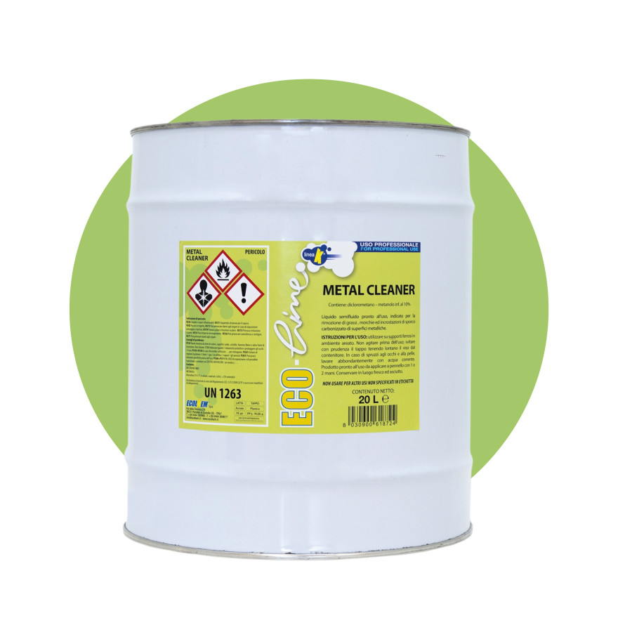METAL CLEANER IN CONFEZIONE DA 20 L