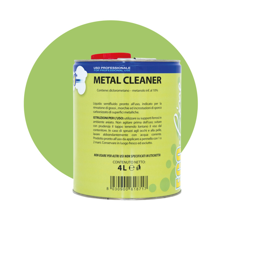 METAL CLEANER IN CONFEZIONE DA 4 L
