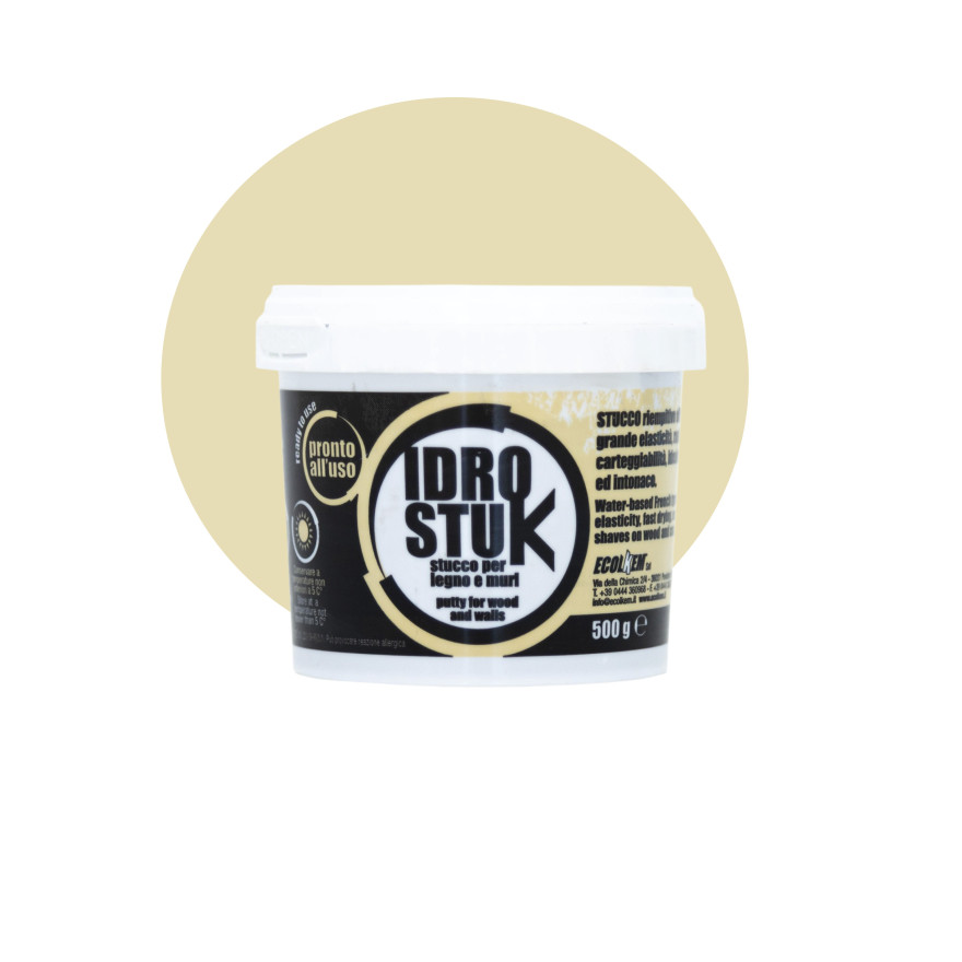 STUCCO ALL'ACQUA BIANCO IN CONF. DA 500 GR