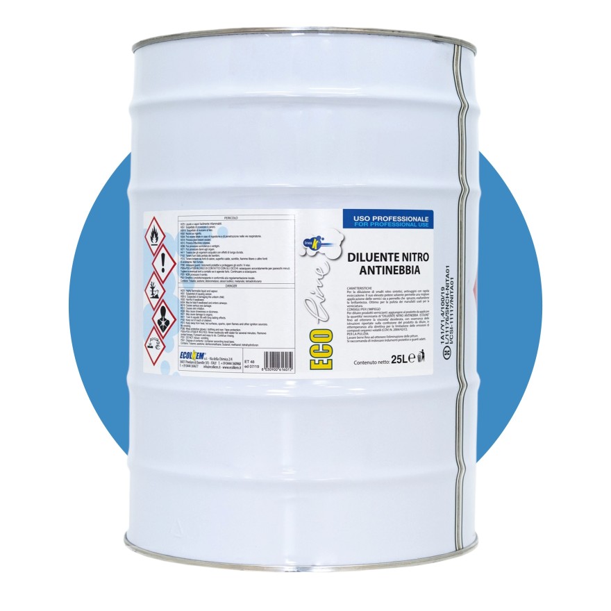 DILUENTE NITRO ANTINEBBIA IN CONF. DA 25L