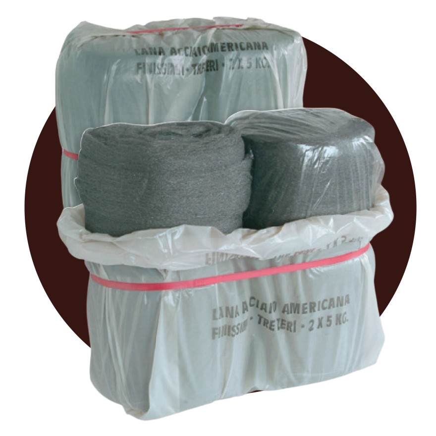 LANA ACCIAIO AMERICANA "000" IN CONF DA 10KG